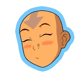 Child's Face Surrounded By Pink Hearts Sticker