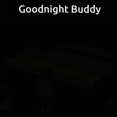 Child Saying Goodnight Buddy By Bed GIF