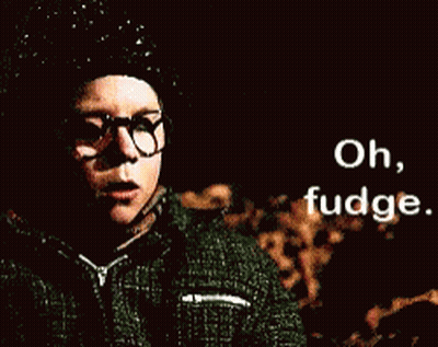 Child With Glasses Oh Fudge GIF
