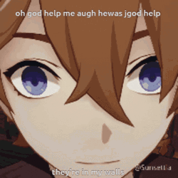 Childe Tartaglia Close Up Shot GIF