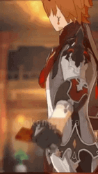 Childe Tartaglia Tapping Table GIF