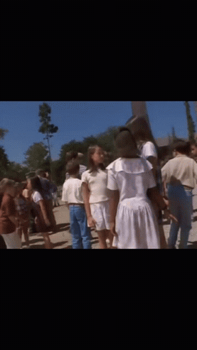 Children Holding Hands In Line GIF