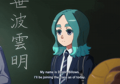 Children In Classroom Girl Says Name Is Destin Billows GIF