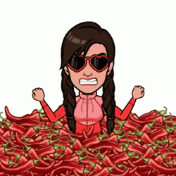 Chili Girl Breathing Fire GIF