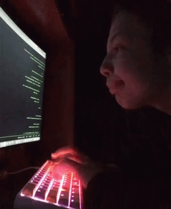 Chill Boy Computer Hacker Screen  GIF