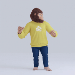 Chill Gorilla Dancing GIF