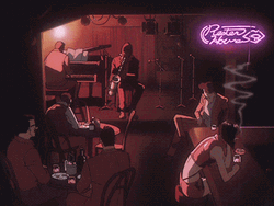 Chill Night Music Cowboy Bebop GIF