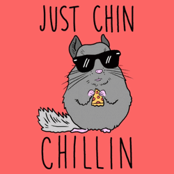 Chilling Rat With Glasses GIF