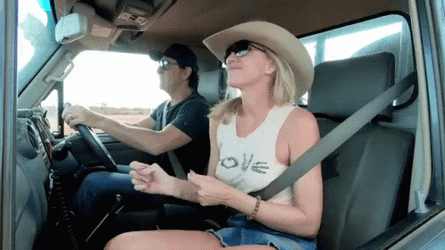 Chilling Ride In The Van GIF