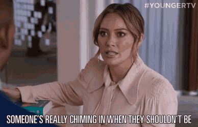 Chiming Shouldnt GIF