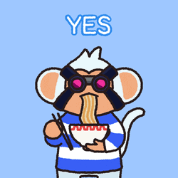 Chimpers Eat And Chow Spaghetti GIF