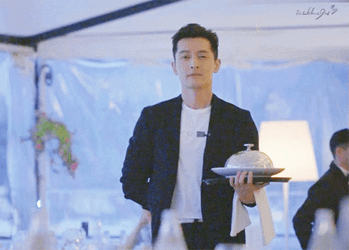 Chinese Hu Ge Serving While Smiling GIF