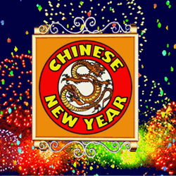 Chinese New Year 2022 Amazing Fireworks GIF