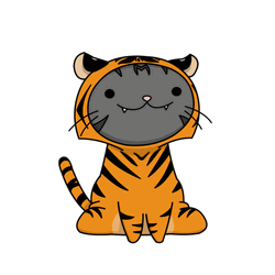 Chinese New Year 2022 Happy Adorable Tiger GIF