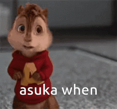 Chipmunk From Alvin And The Chipmunks In Red Sweater GIF