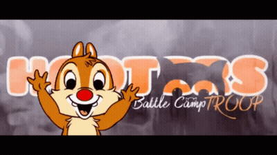 Chipmunk Hot Dogs Battle Camp Troop GIF