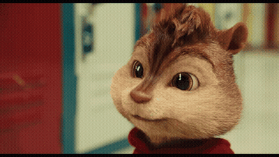 Chipmunk In Red Sweater GIF