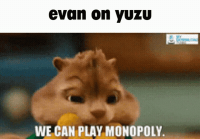 Chipmunk Says We Can Play Monopoly GIF
