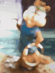 Chipmunks Simone Jeanette Cast Away On Island GIF