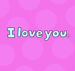 Chippy Dog Valentine Day I Love You Greeting GIF