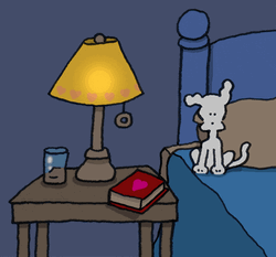 Chippy The Dog Good Night Love You GIF