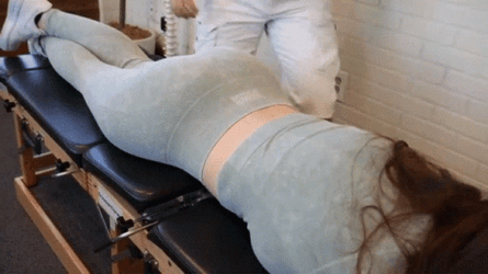 Chiropractic Massage Back Pain GIF