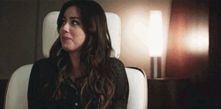 Chloe Bennet Holding Back Laughter GIF