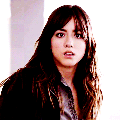 Chloe Bennet Surpised Looking Forward GIF