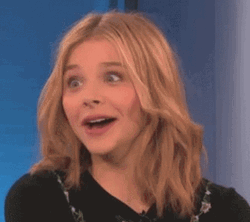Chloë Grace Moretz Oh Wow GIF