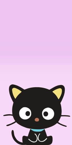 Chococat Cute Purple Background GIF