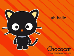 Chococat Hi Happy Birthday Bye GIF
