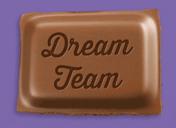 Chocolate Bar Dream Team GIF
