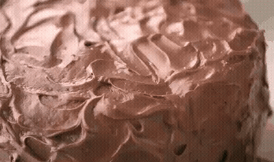 Chocolate Cake With Chocolate Frosting GIF