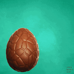 Chocolate Egg Laying King GIF