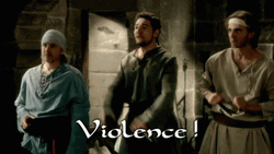Choose Violence Kaamelott Bohort GIF