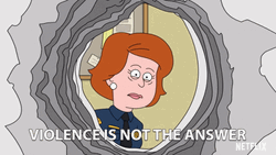 Choose Violence Mayor Karen Crawford GIF