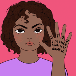 Choose Violence Stop Vilence Against Women GIF