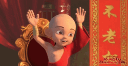 Choota Bheem Waving Hi GIF