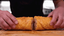 Chopped Egg Roll GIF