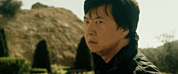 Chow Ken Jeong Serious Face Wearing Sunglasses GIF