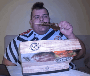 Chris Asmr Mukbang Souvlaki Chris GIF