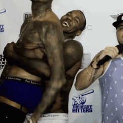Chris Brown Dry Hump Hug GIF