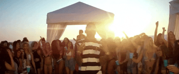Chris Brown Pointing On Camera GIF