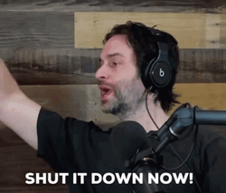 Chris D'Elia Shut It Down Now GIF
