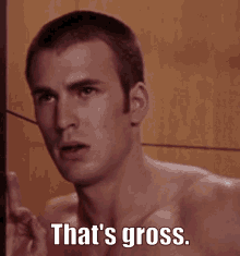 Chris Evans That's Gross GIF