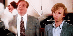 Chris Farley Bald Shocked GIF