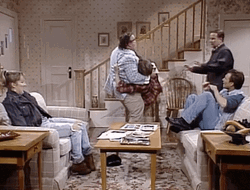 Chris Farley Body Slam GIF