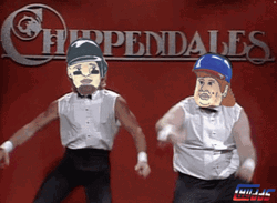 Chris Farley Chippendales GIF