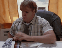 Chris Farley Dirty Finger GIF