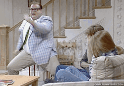 Chris Farley Elvis Dance Move GIF